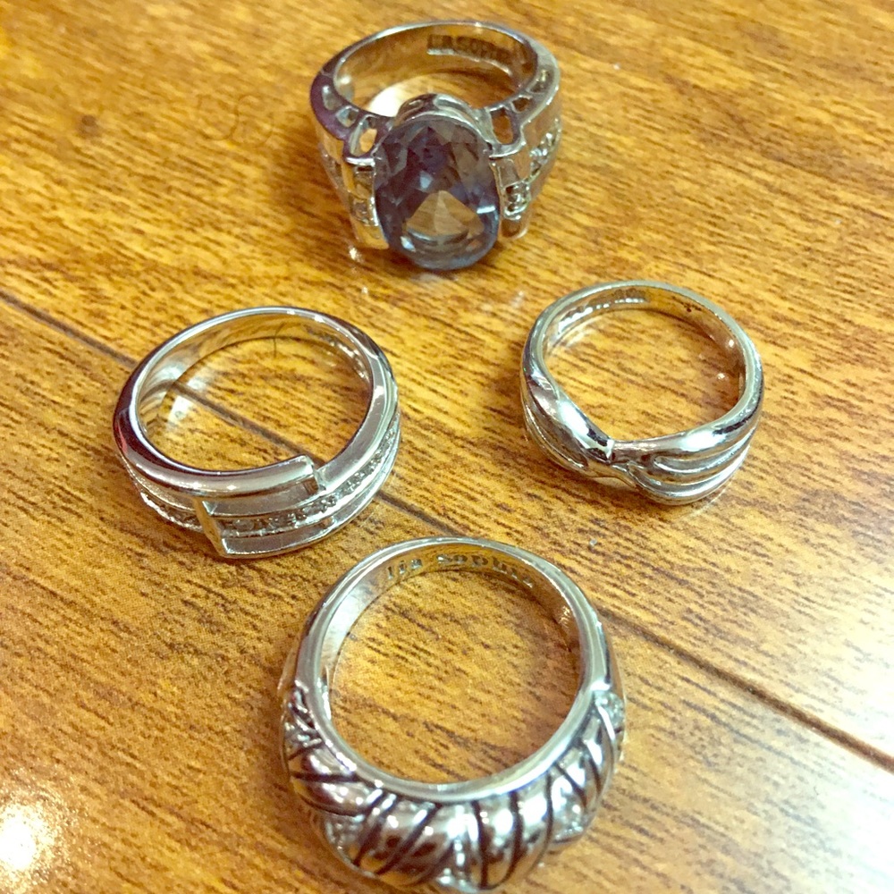 4 Lia Sophia Designer Rings